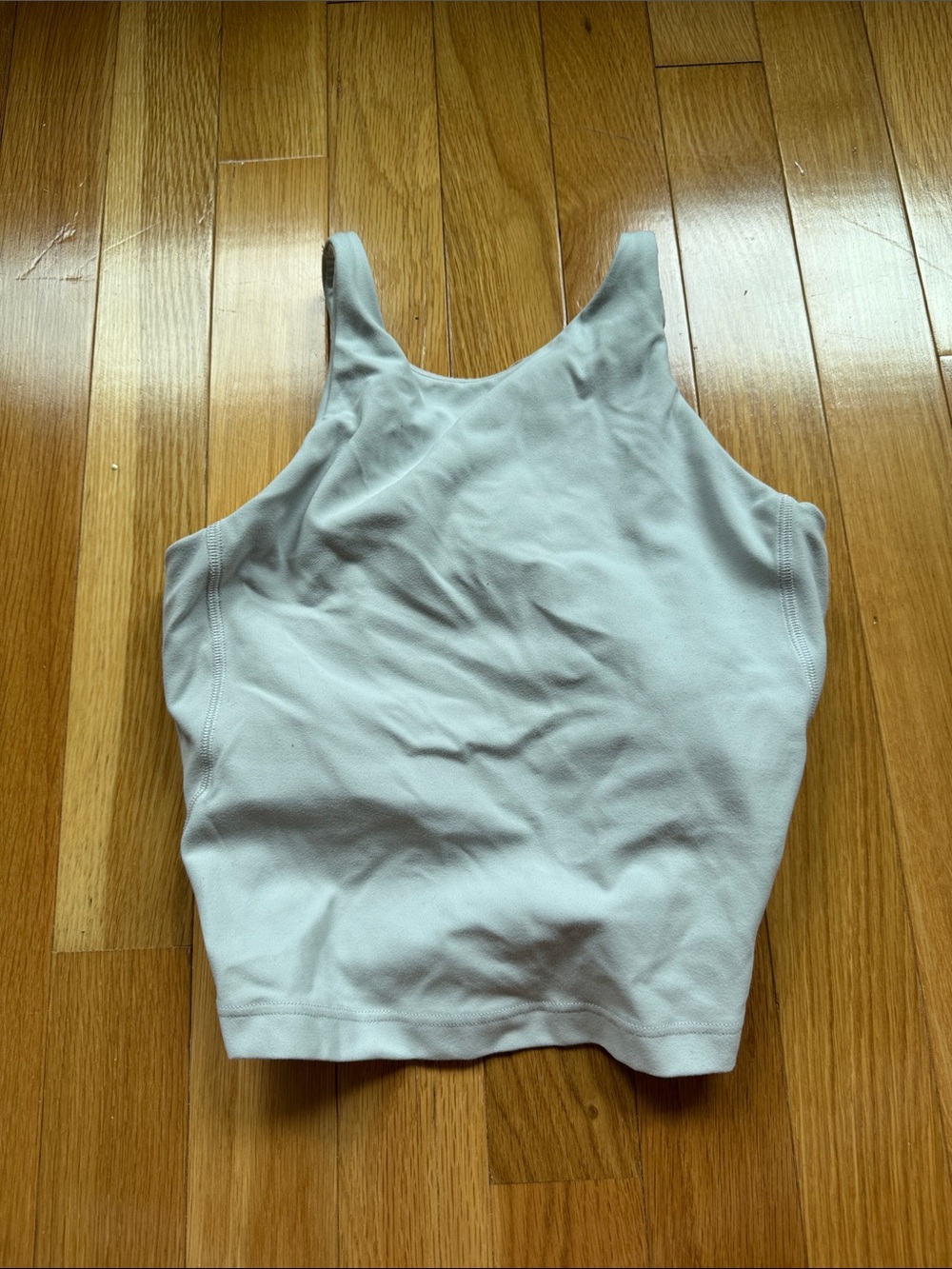 lululemon athletica White High-Neck Cropped Tank